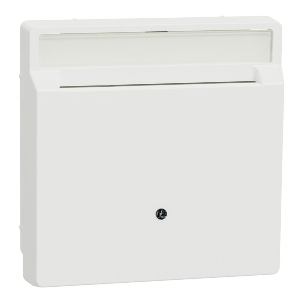 D-life - enjoliveur pour interrupteur à carte porte-étiquette - blanc nordic mat - Schneider Electric - MTN3854-6037