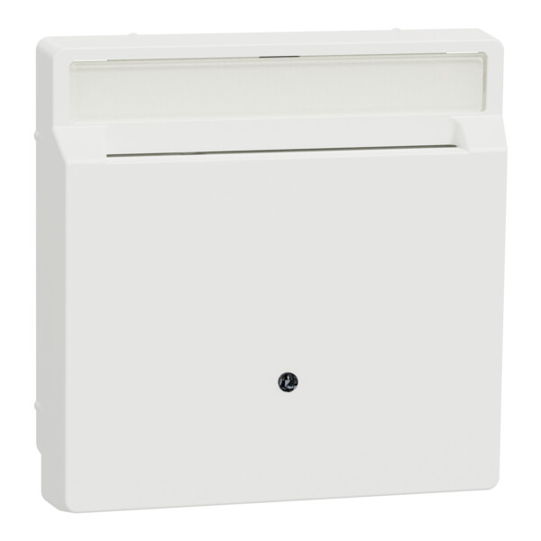 D-life - enjoliveur pour interrupteur à carte porte-étiquette - blanc nordic mat - Schneider Electric - MTN3854-6037