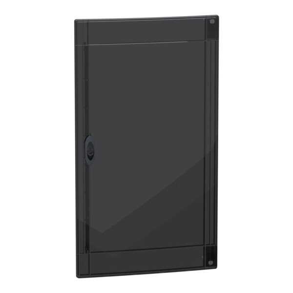 Prismaset xs - porte fumée ral9003 pour coffret encastré 4 rangées 18 modules - Schneider Electric - LVSXDS418