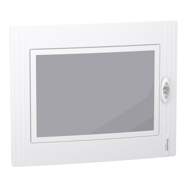 Prismaset xs - porte transparente ral9003 pour coffret saillie 2r 24 modules - Schneider Electric - LVSXDT224