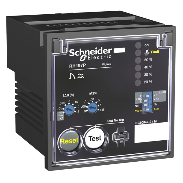 Vigipact - vigirex - relais différentiel rh197p 100 ma 220/240v - Schneider Electric - 56512