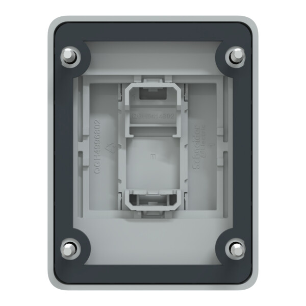 Mureva socle ip65 (volet fermé) pour 1 prise rj45 s-one - Schneider Electric - 81142F