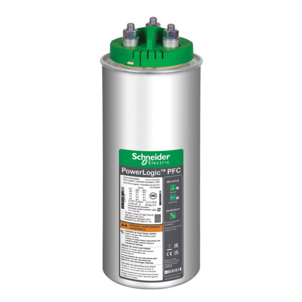 Condensateur can hdy 40/4 8kvar 440v - Schneider Electric - BLRCH400A480B44
