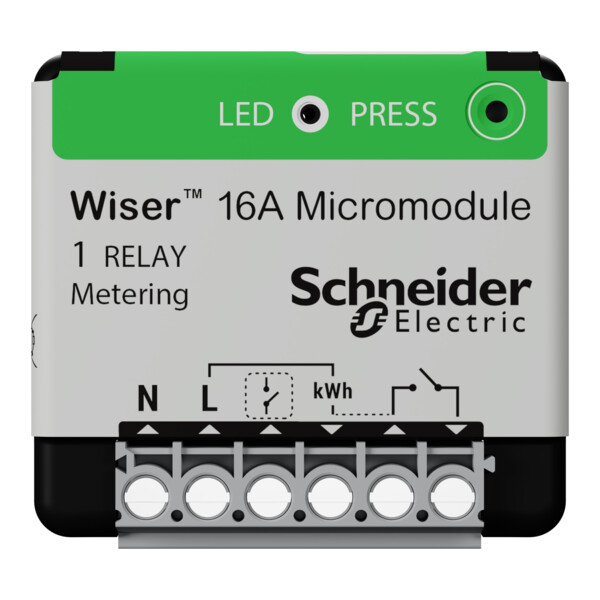 Wiser - micromodule encastré - zigbee - pour pilotage ballon eau chaude - Schneider Electric - CCTFR6730