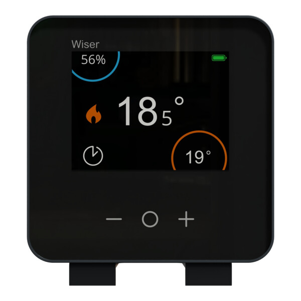 Wiser - thermostat d'ambiance connecté liaison zigbee 2,4ghz - anthracite - Schneider Electric - CCTFR6401
