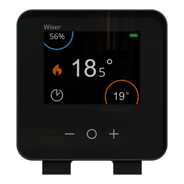 Wiser - thermostat d'ambiance connecté liaison zigbee 2,4ghz - anthracite - Schneider Electric - CCTFR6401