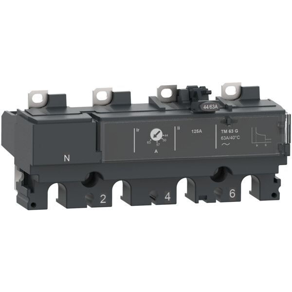 Compact nsx - déclencheur thermique-magnétique tm-g 160a - 4p4d pour nsx160 - Schneider Electric - C164MG160