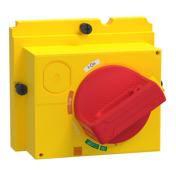 Compact nsx - commande rotative directe rouge-jaune pour nsx250 - Schneider Electric - LV429339T