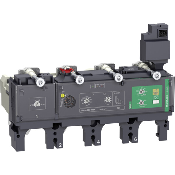Compact nsx - déclencheur micrologic 4.3 ab 400a - 4p4d pour nsx400-630 - Schneider Electric - C4044B400
