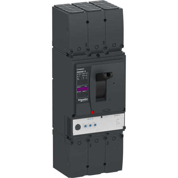 Compact nsx400k - disjoncteur - micrologic 2.3 250a - 3p3d - 10ka - montage fixe - Schneider Electric - C40K32D250