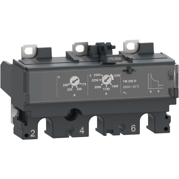 Compact nsx - déclencheur thermique-magnétique - tm-d 125a - 3p3d pour nsx160 - Schneider Electric - C163TM125