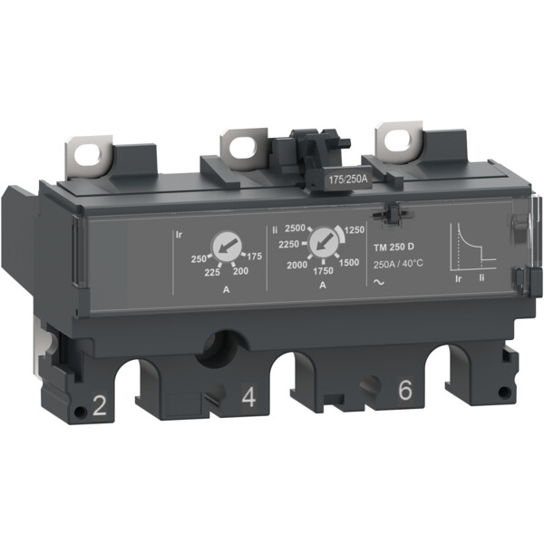 Compact nsx - déclencheur thermique-magnétique - tm-d 125a - 3p3d pour nsx160 - Schneider Electric - C163TM125