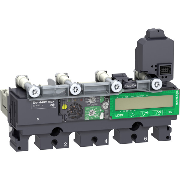Compact nsx - déclencheur micrologic 7.2e vigi 250a - 4p4d pour nsx250 - Schneider Electric - C2547E250