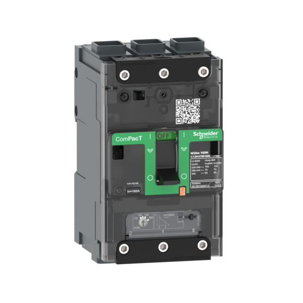 Compact nsxmf - disjoncteur - tm-d 100a - 3p3d - 36ka - borne everlink - Schneider Electric - C11F3TM100L