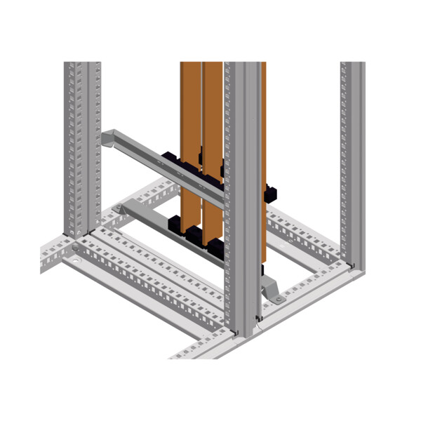 Linergy bs - barre pour jdb vertical - plate perforée - l= 1675mm - 80x10 - Schneider Electric - LVS04528