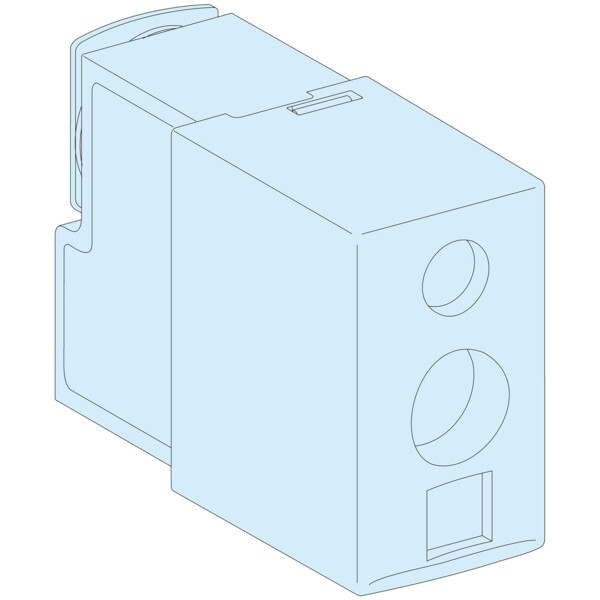 Linergy bw - 12 bornes 1 à 16 mm² pour jeu de barres (powerclip) - Schneider Electric - LVS04152
