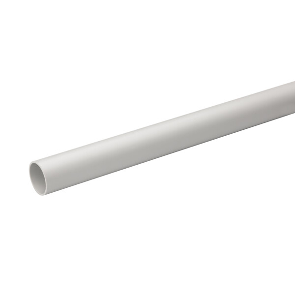 Mureva tube - conduit rigide non tulipé pvc gris - ø25mm/3m - au mètre linéaire - Schneider Electric - IMT50325