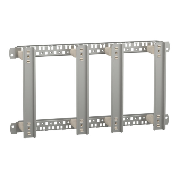Prismaset g active - platine 4 din verticaux pour bornes de jonction - Schneider Electric - LVS04223