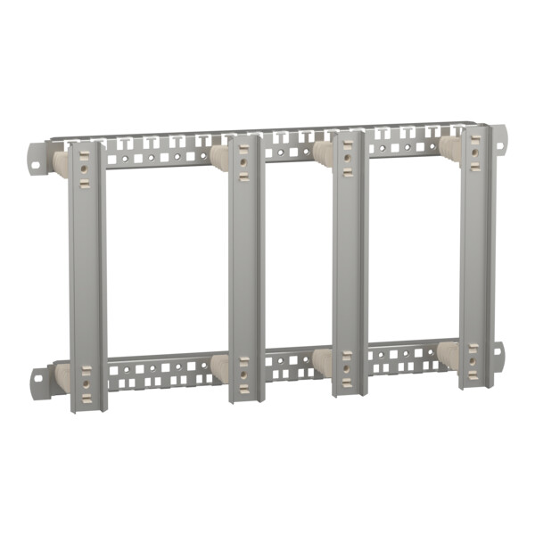Prismaset g active - platine 4 din verticaux pour bornes de jonction - Schneider Electric - LVS04223