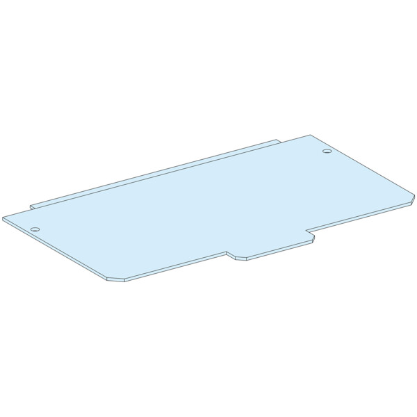 Prismaset g active - plaque passe-câbles tôle pleine - gaine - l300 - Schneider Electric - LVS08874