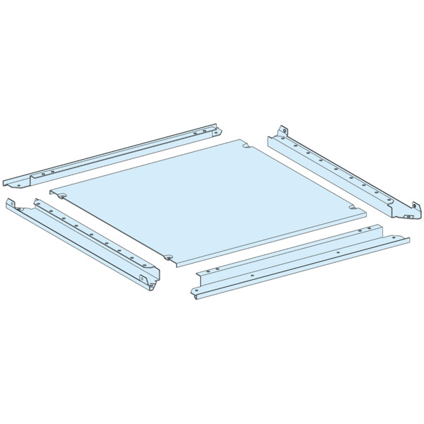 Prismaset p active - plaque passe-câbles pleine ip55 - l300 p400 - Schneider Electric - LVS08483