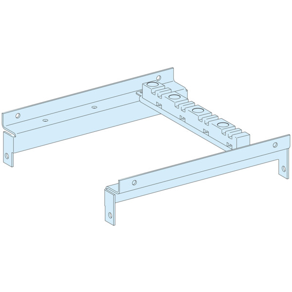 Prismaset p active - support inférieur jdb vertical latéral - lgye ou bs 5/10mm - Schneider Electric - LVS04666