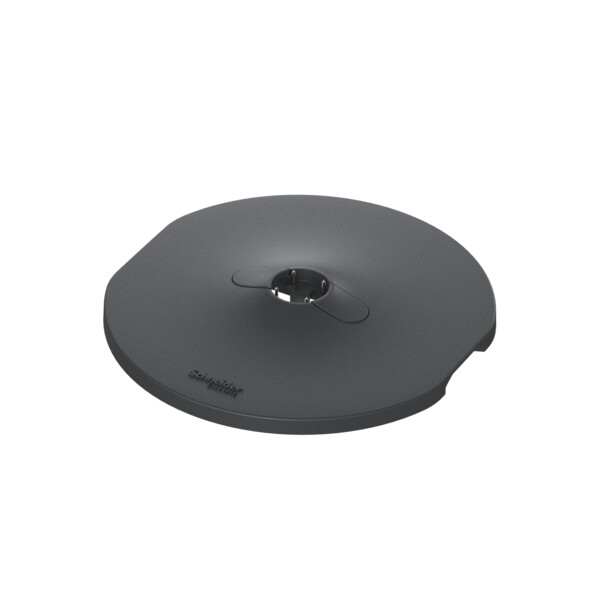 Unica system+ - socle rond pour colonne/tte - antracite - Schneider Electric - INS45019