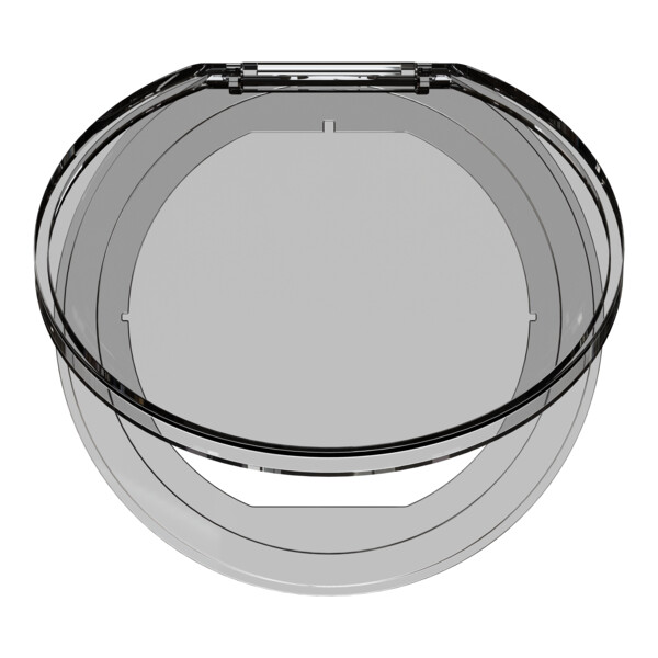Unica system+ - couvercle transparent pour bloc de prise à encastrer xs - ip42 - Schneider Electric - INS44031