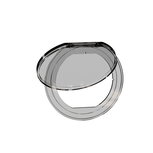 Unica system+ - couvercle transparent pour bloc de prise à encastrer xs - ip42 - Schneider Electric - INS44031