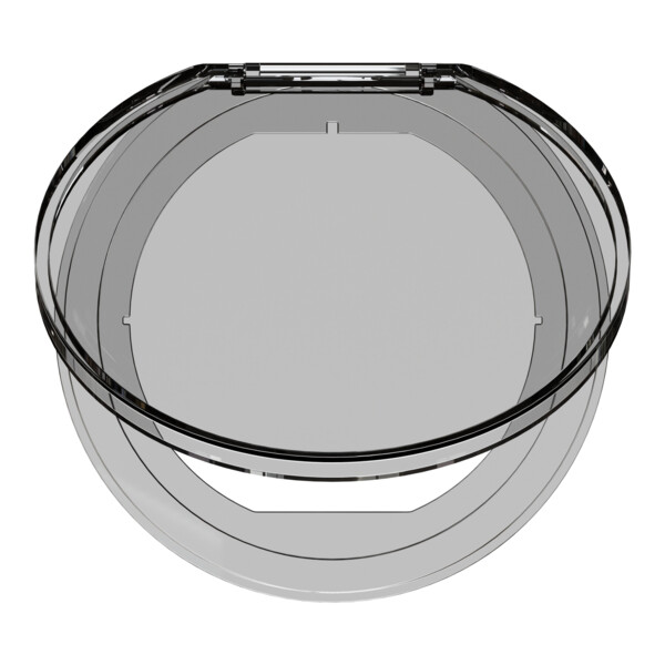 Unica system+ - couvercle transparent pour bloc de prise à encastrer xs - ip42 - Schneider Electric - INS44031