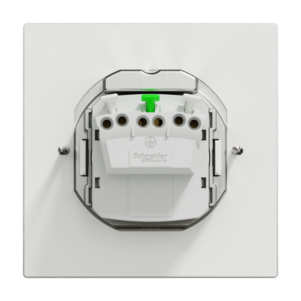 Unica system+ - prise de sol xs ik08 ip44 - 2p+t - carrée métal - Schneider Electric - INS52102