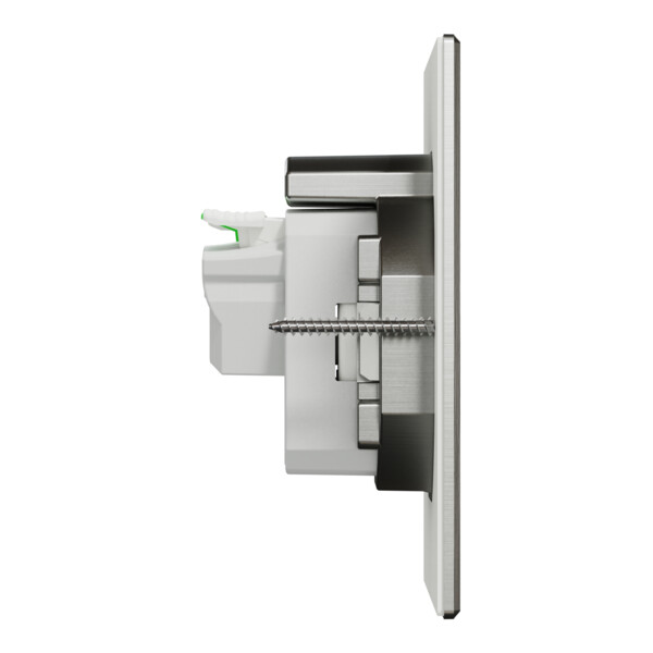 Unica system+ - prise de sol xs ik08 ip44 - 2p+t - carrée métal - Schneider Electric - INS52102