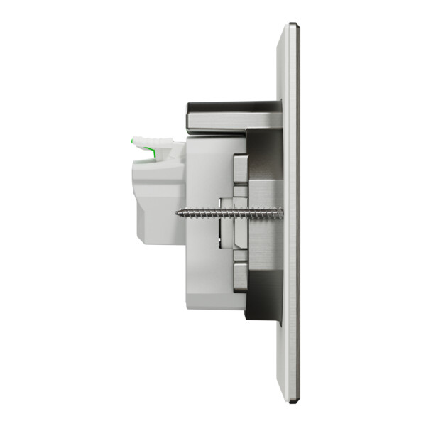 Unica system+ - prise de sol xs ik08 ip44 - 2p+t - carrée métal - Schneider Electric - INS52102