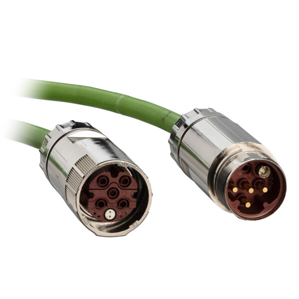 Lexium - rallonge cable omc - pour servo sh3 - 1 cable - 2.5mm² - m23 - 5m - Schneider Electric - VW3EF145R050