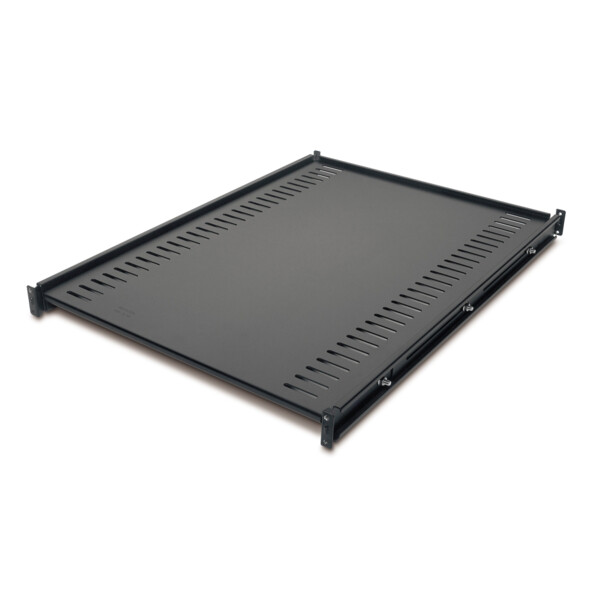 Apc Fixed Shelf - 250lbs/114kg, Black - Schneider Electric - AR8122BLK