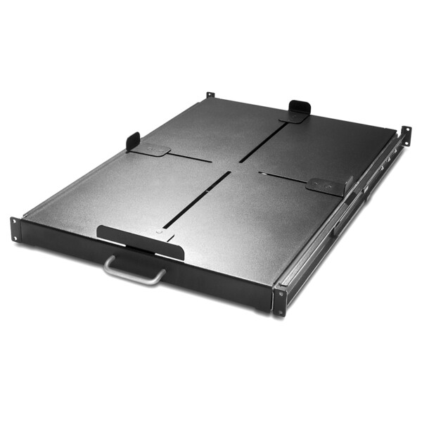 Apc Sliding Shelf - 200lbs/91kg Black - Schneider Electric - AR8128BLK