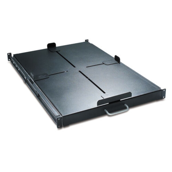 Apc Sliding Shelf - 200lbs/91kg Black - Schneider Electric - AR8128BLK