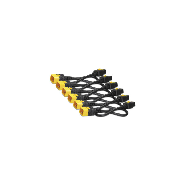 Schneider APC Power Cord Kit (6 ea), Locking, C19 to C20, 1.8m - Schneider Electric - AP8716S