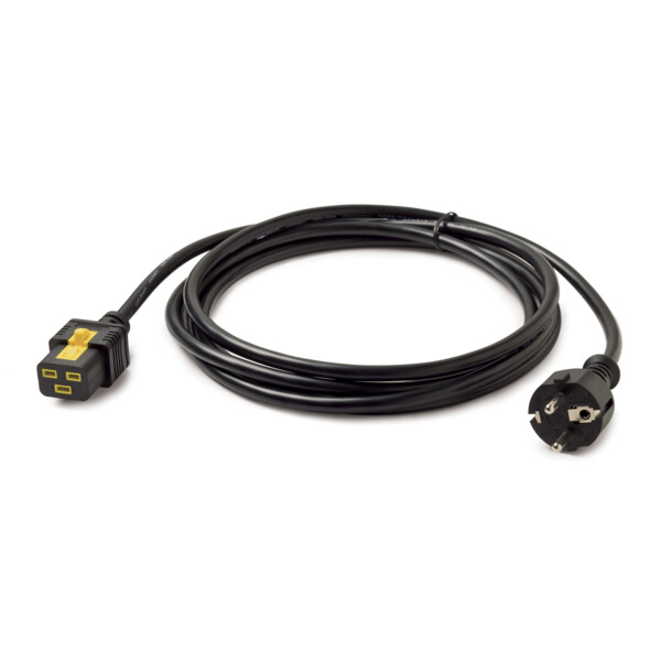 Schneider APC Power Cord, Locking C19 to CEE/7 Schuko, 3.0m - Schneider Electric - AP8755