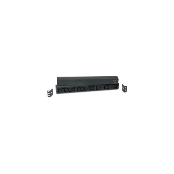 Schneider Bandeau De Prise - Simple - 1U - 16A - 208 & 230V - (10) C13 - (2) C19 - Schneider Electric - AP9559