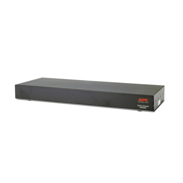 Schneider APC SmartSlot triple châssis arrière - Schneider Electric - AP9604BLK