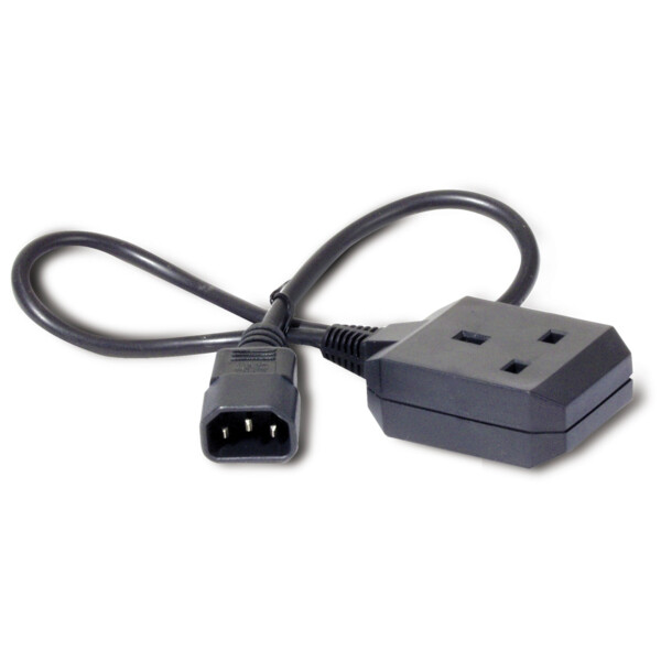 Apc Power Cord, C14 To Bs1363 (uk), 0.6m - Schneider Electric - AP9881
