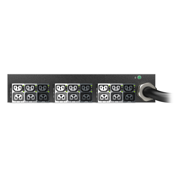 NetShelter Rack PDU Advanced 11k series, Contôlé Mesuré par prise, 2U, 3PH - Schneider Electric - APDU11454SM