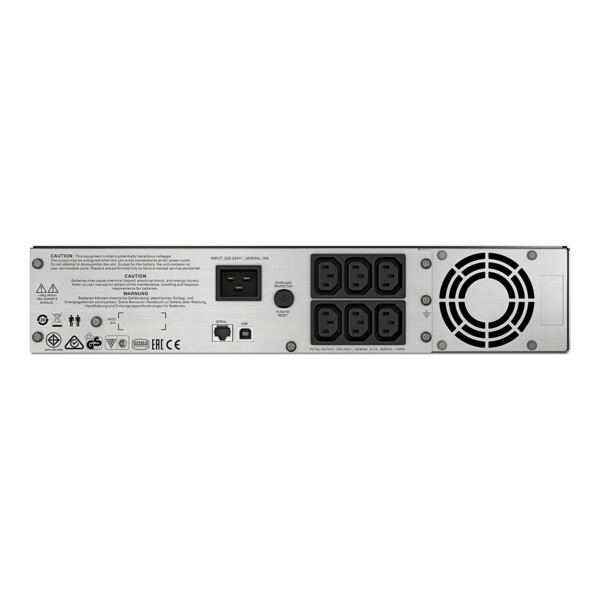 APC Smart-UPS C 2 000 VA, écran LCD, RM 2U 230 V - Schneider Electric - SMC2000I-2U