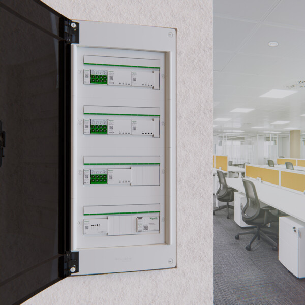 SpaceLogic KNX - DALI Broadcast Extension 4 channels/32 - Schneider Electric - MTN6825-0005