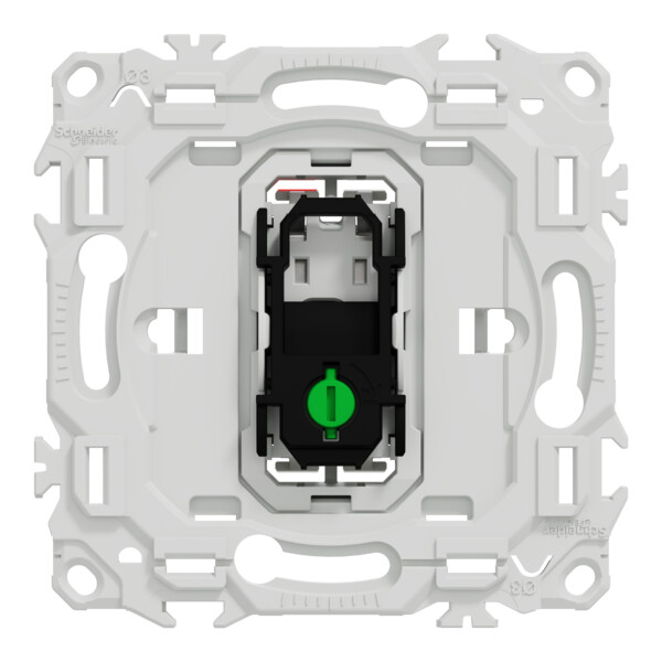 Odace - va-et-vient ou poussoir avec neutre - 10AX - sans enjoliveur - Schneider Electric - S980204N