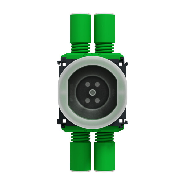 Modulo - Boîte pour incorporation béton compatible prise de sol - lot de 35 pcs - Schneider Electric - IMT80259