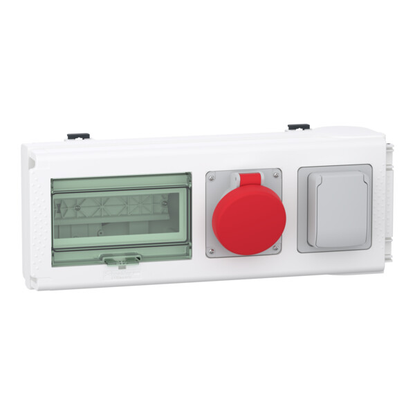 Schneider Electric Connecteur 32A avec 1 Prise Din Et 1 Iec - Schneider Electric - KNB32CP15D