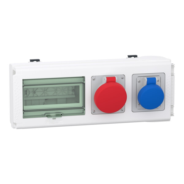 Schneider Electric Connecteur 32A avec 2 Prises de Courant Iec - Schneider Electric - KNB32CP35