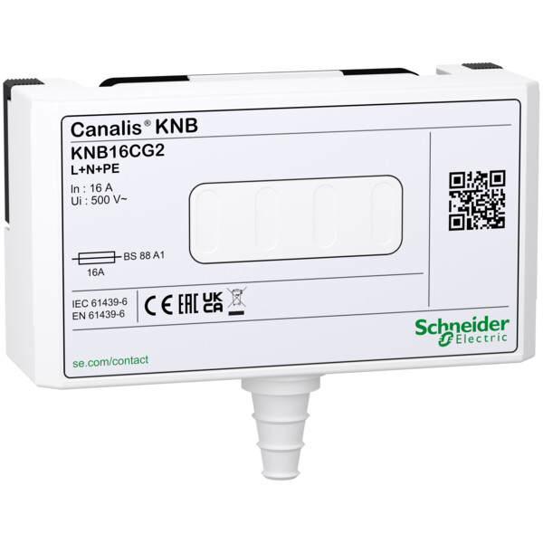 Schneider Electric Connecteur L N Pe pour Fusibles Bs - Schneider Electric - KNB16CG2